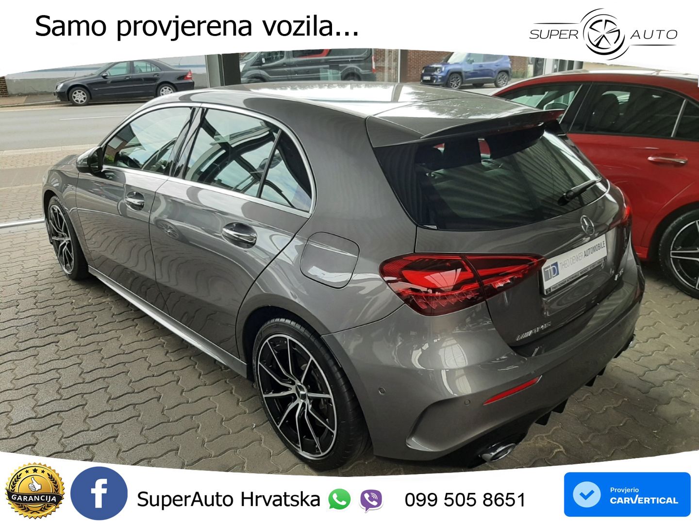 Mercedes-Benz AMG A 35 4MATIC AMG SPEEDSHIFT DCT LED+GR SJED+ACC