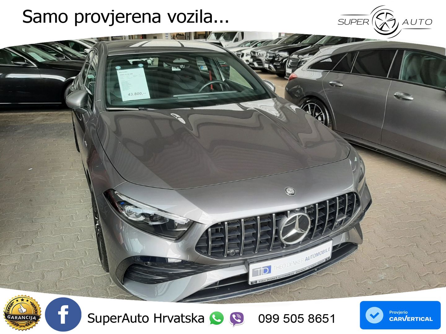 Mercedes-Benz AMG A 35 4MATIC AMG SPEEDSHIFT DCT LED+GR SJED+ACC