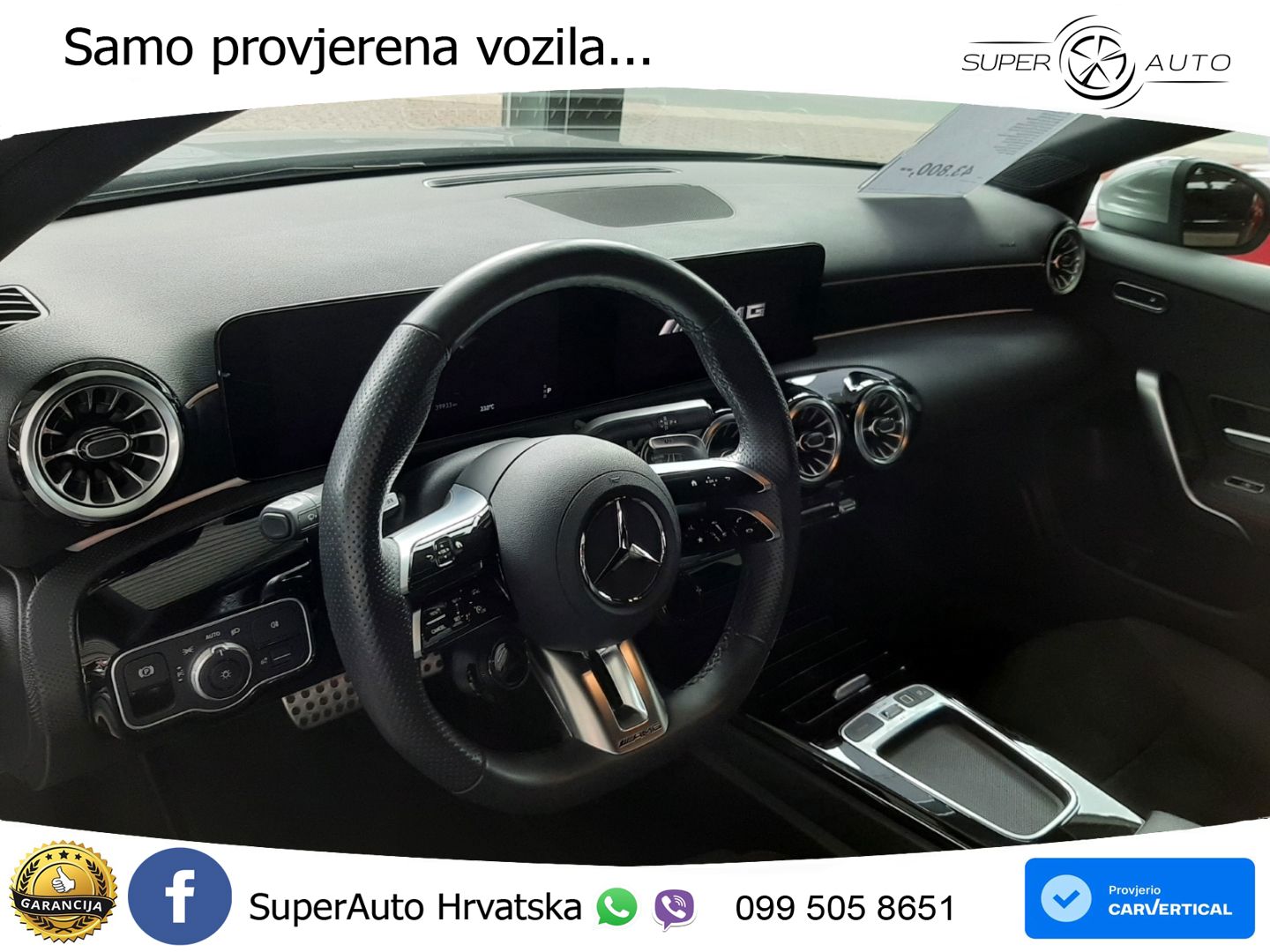 Mercedes-Benz AMG A 35 4MATIC AMG SPEEDSHIFT DCT LED+GR SJED+ACC