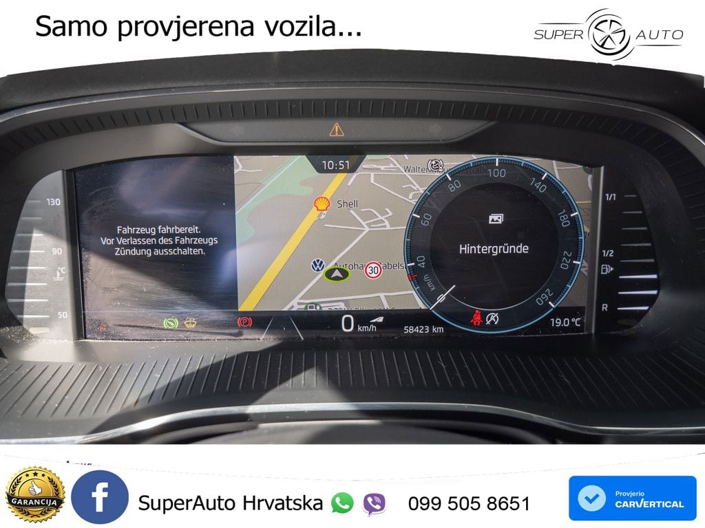 Škoda Octavia Combi 2.0 TDI (150 KS) DSG LED+GR SJED+ACC