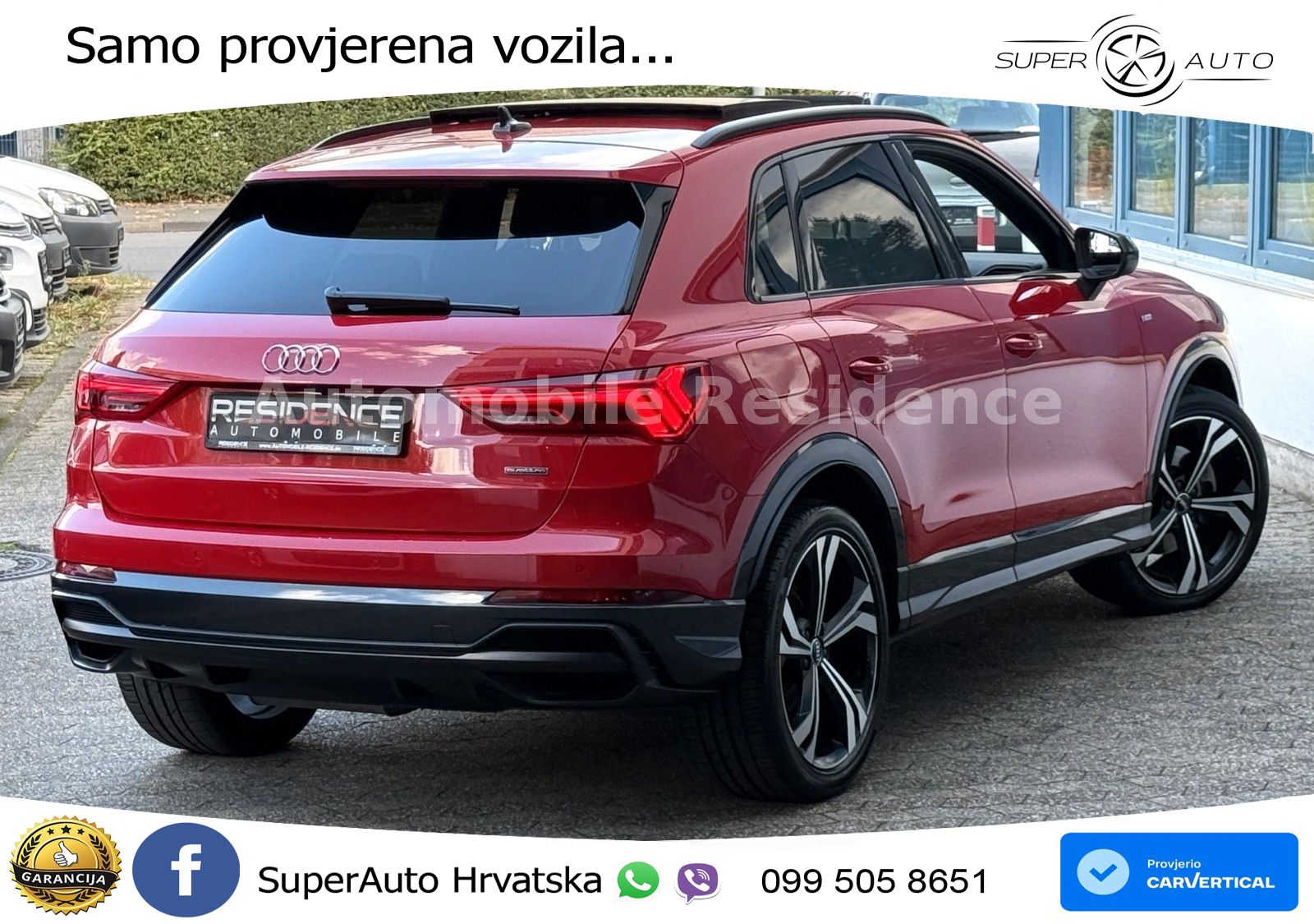 Audi Q3 40 TDI (190 KS) quattro S tronic S line