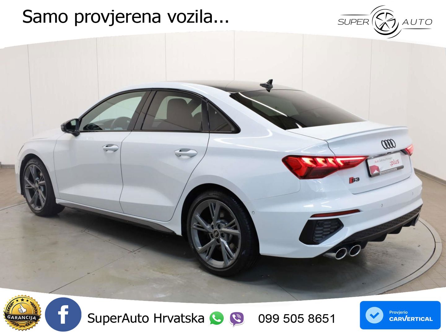 Audi S3 Limuzina 2.0 TFSI (310 KS) quattro S tronic