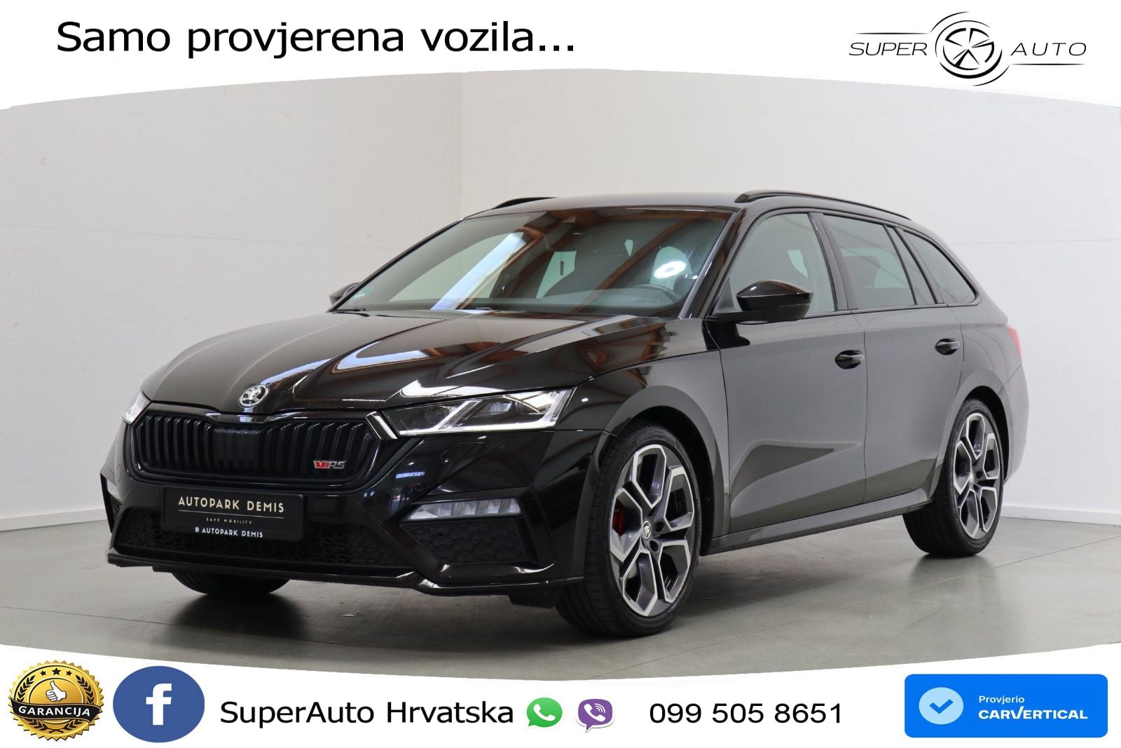Škoda Octavia Combi RS 2.0 TDI (200 KS) DSG LED+GR SJED+ACC