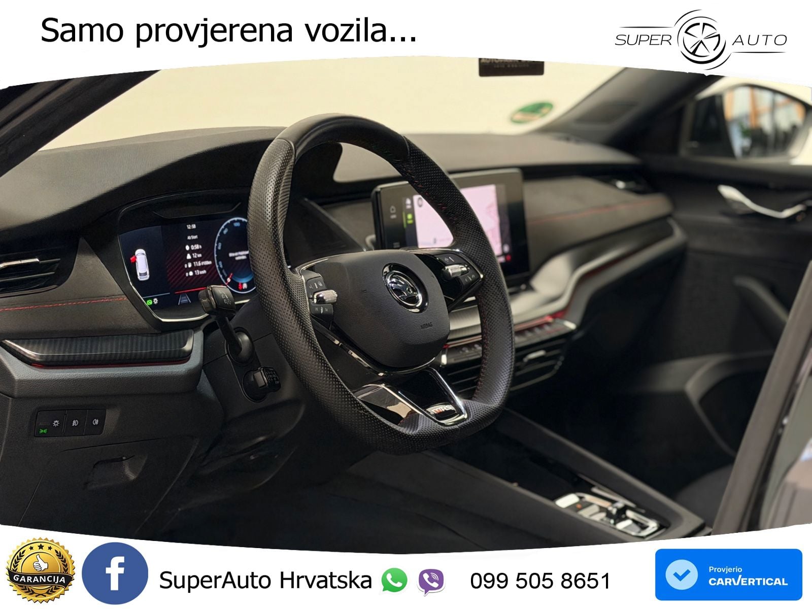 Škoda Octavia Combi RS 2.0 TDI (200 KS) DSG LED+GR SJED+ACC