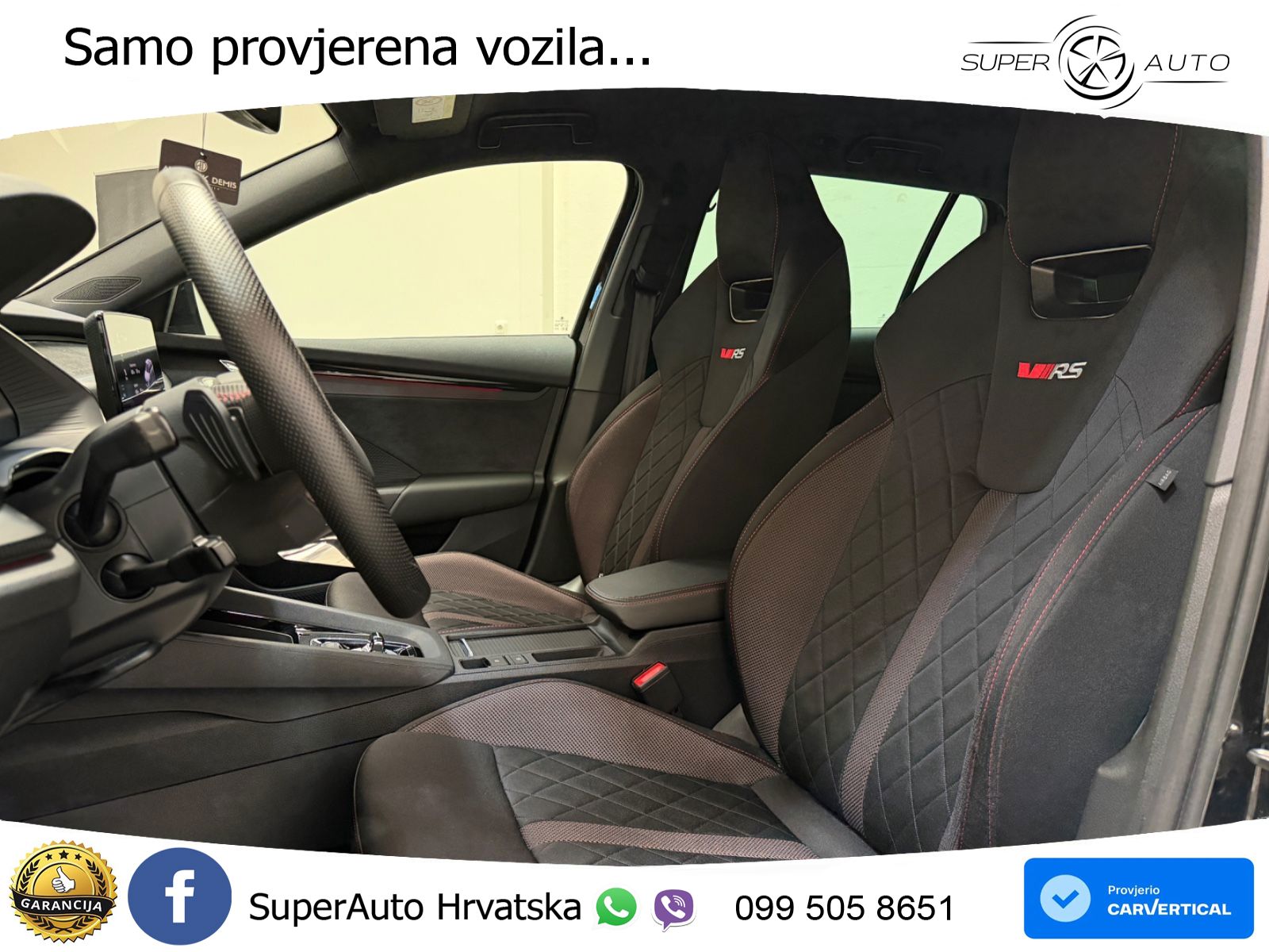 Škoda Octavia Combi RS 2.0 TDI (200 KS) DSG LED+GR SJED+ACC