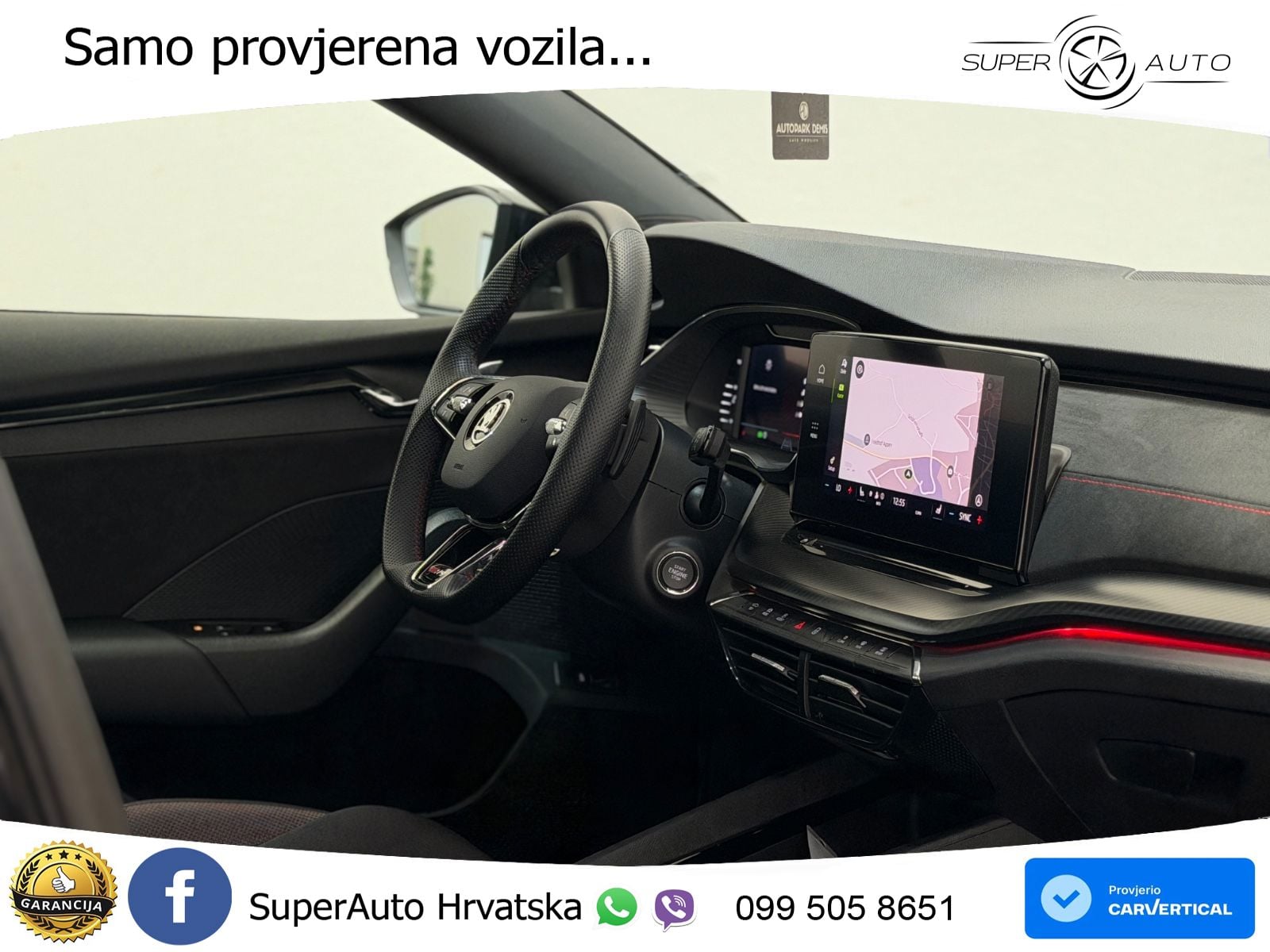 Škoda Octavia Combi RS 2.0 TDI (200 KS) DSG LED+GR SJED+ACC