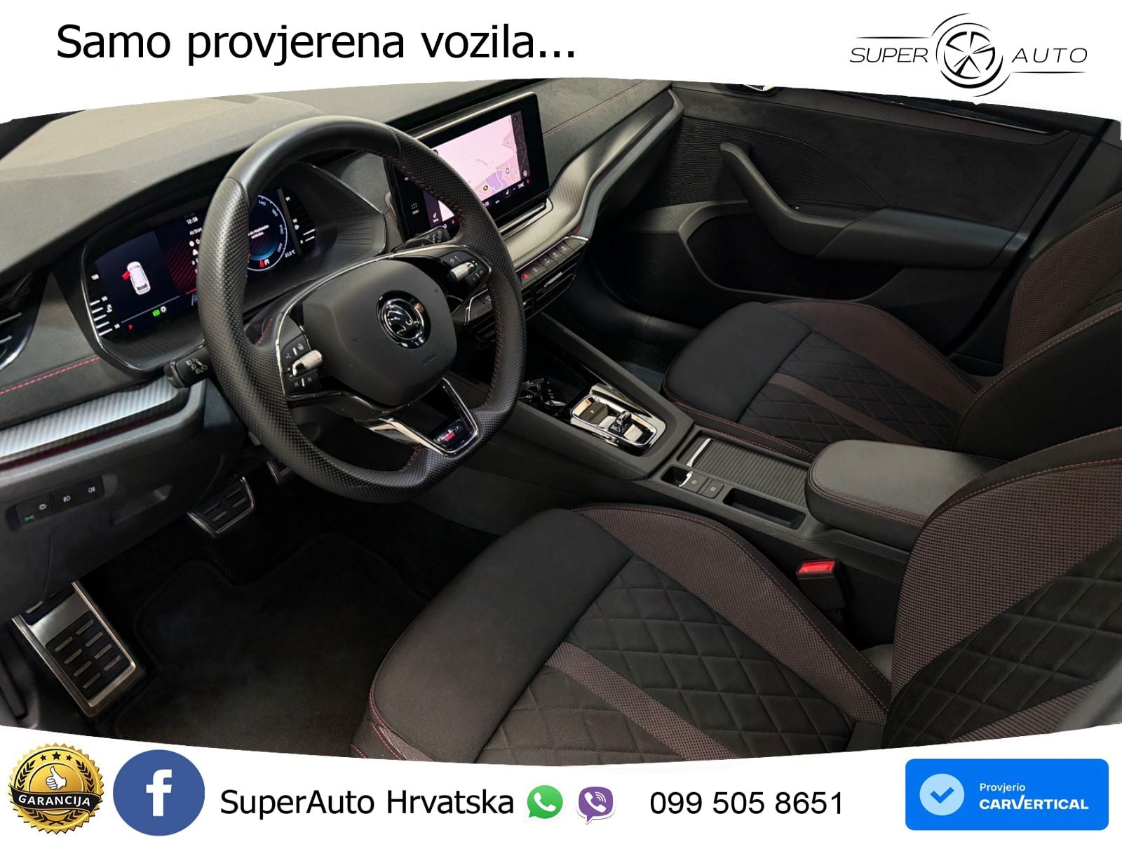 Škoda Octavia Combi RS 2.0 TDI (200 KS) DSG LED+GR SJED+ACC