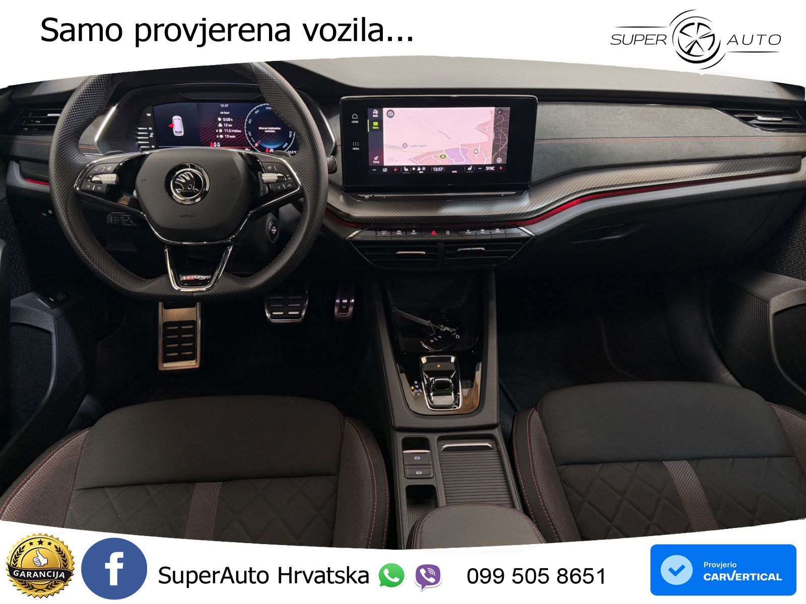 Škoda Octavia Combi RS 2.0 TDI (200 KS) DSG LED+GR SJED+ACC