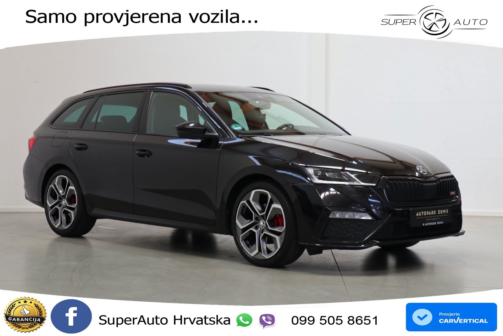 Škoda Octavia Combi RS 2.0 TDI (200 KS) DSG LED+GR SJED+ACC