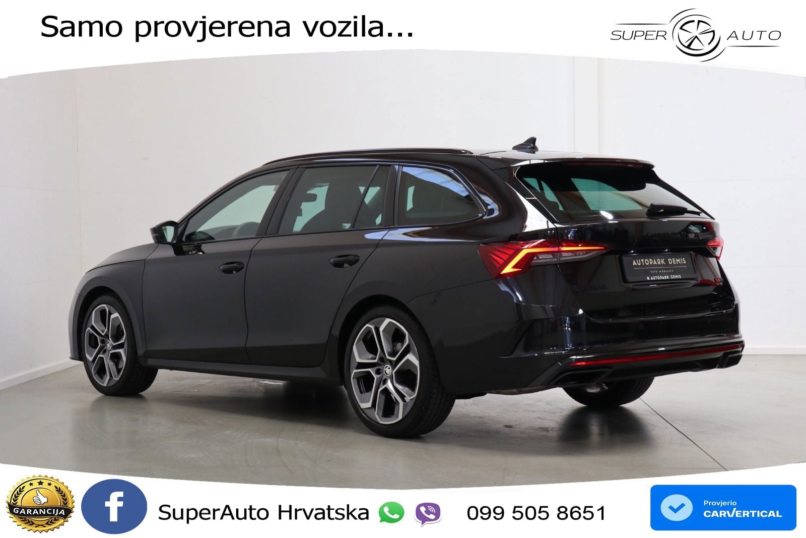 Škoda Octavia Combi RS 2.0 TDI (200 KS) DSG LED+GR SJED+ACC