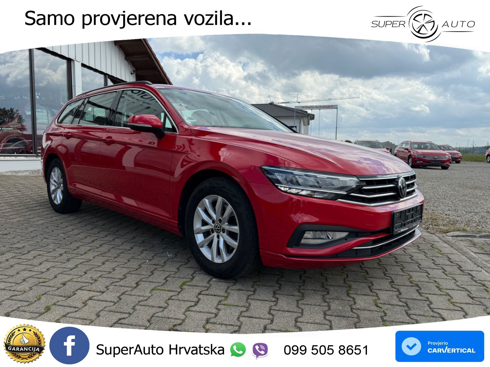 Volkswagen Passat Variant 2.0 TDI (122 KS) DSG Business LED+GR SJED+ACC