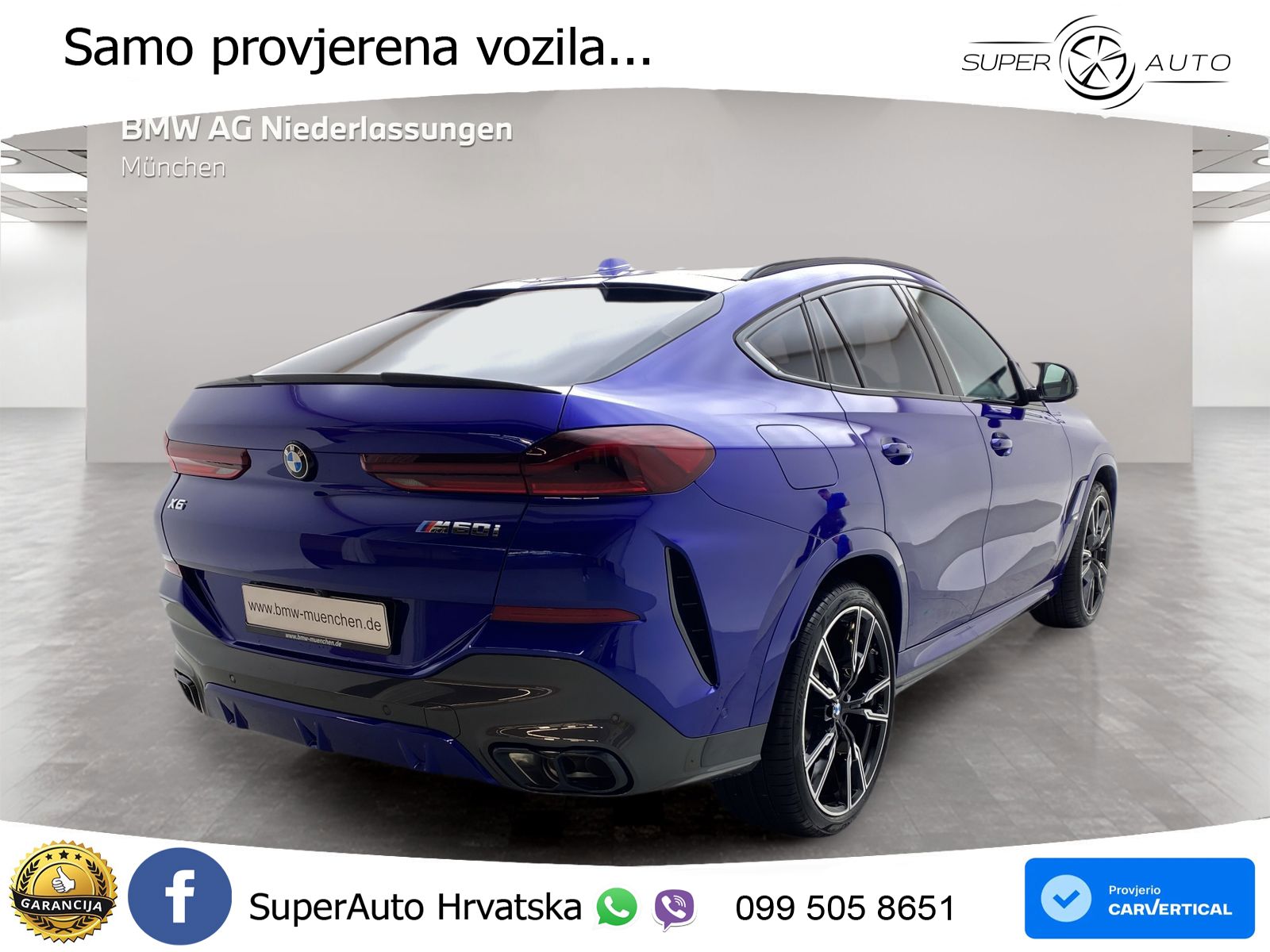 BMW X6 M60i V8 (530 KS) xDrive Steptronic M Sport