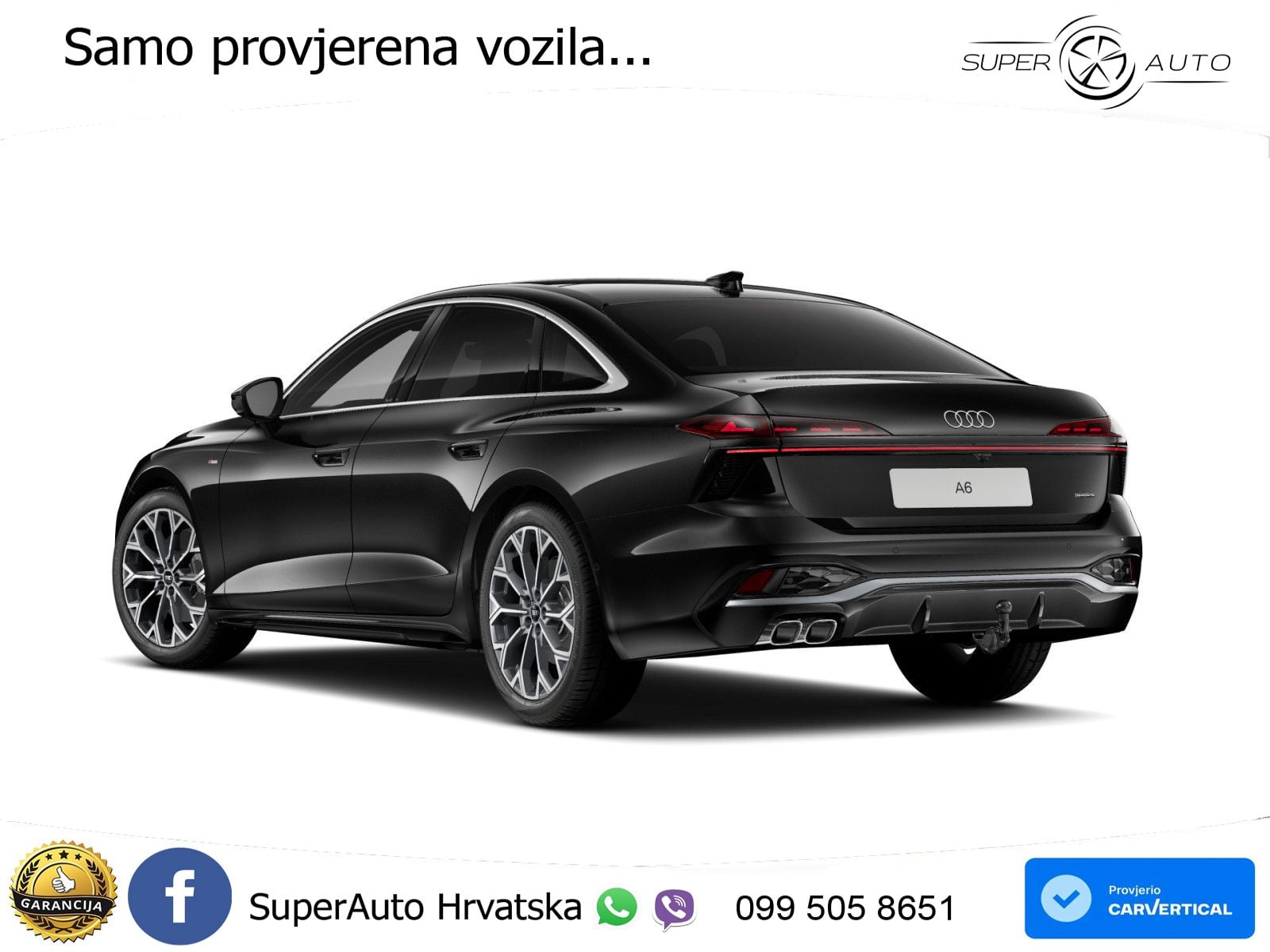 Audi A6 40 TDI (204 KS) quattro ultra S tronic 2x S line LED+GR SJED+ACC
