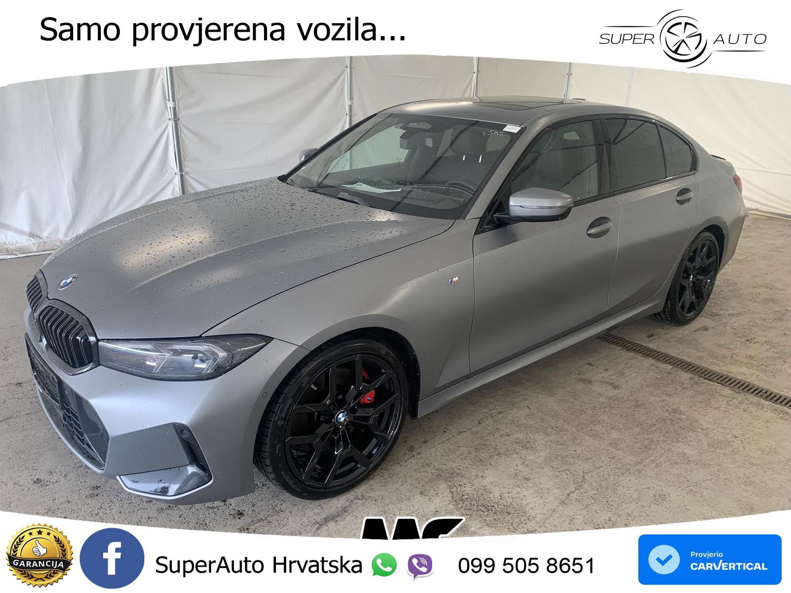 BMW 320d (190 KS) xDrive Steptronic M Sport LED+GR SJED+ACC