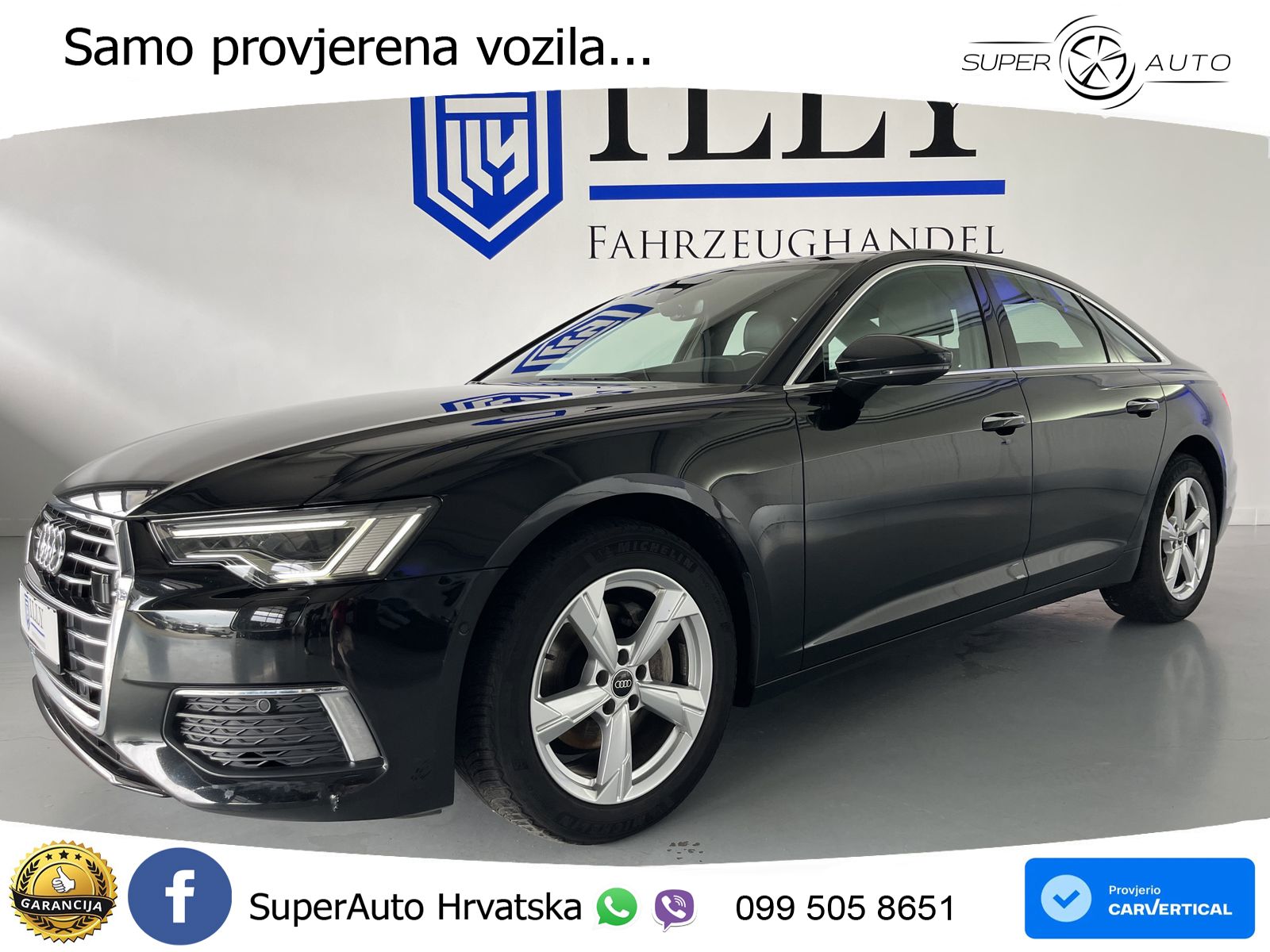 Audi A6 40 TDI (204 KS) S tronic MATRIX+GR SJED+KAM
