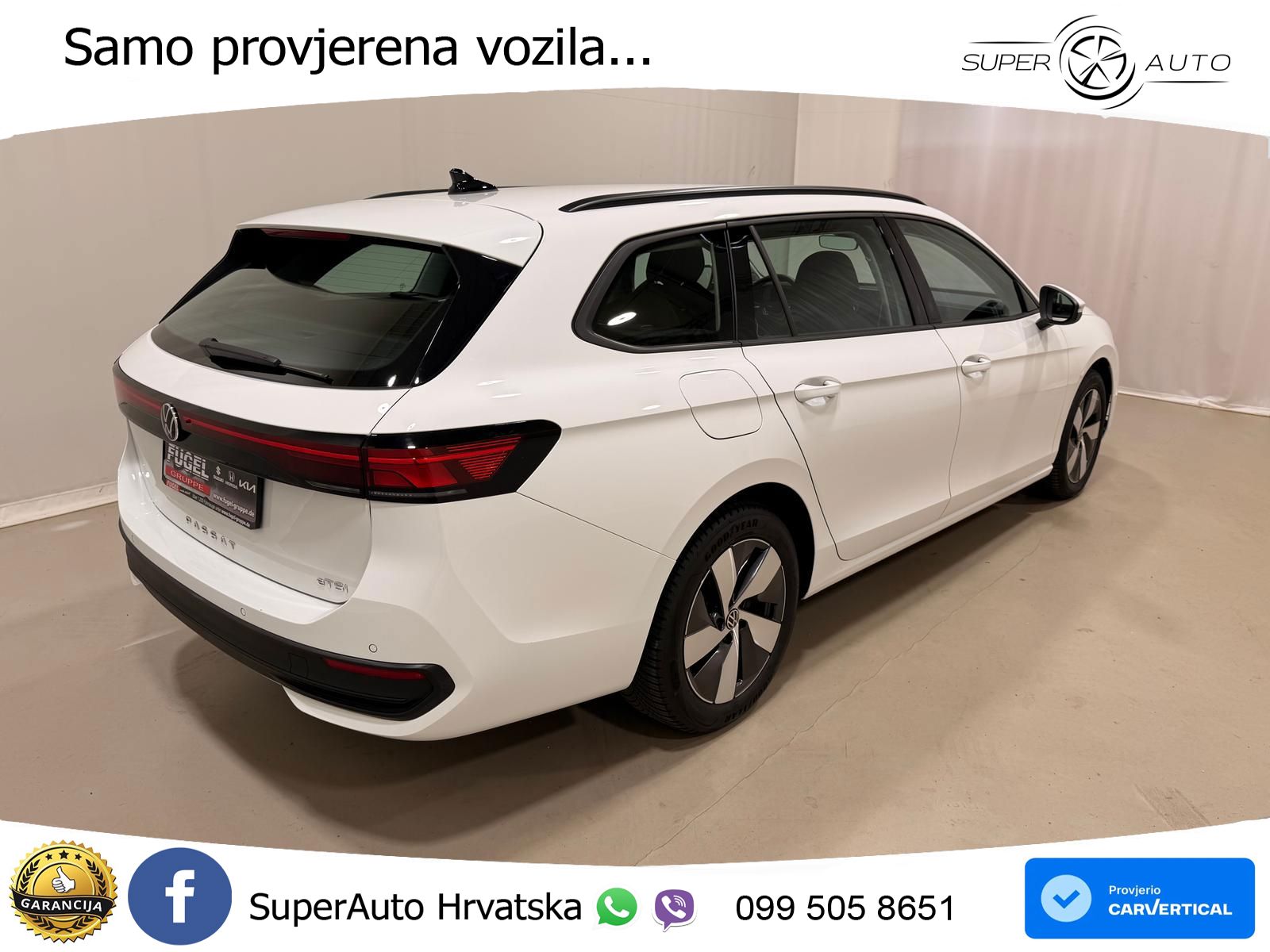 Volkswagen Passat Variant 1.5 eTSI (150 KS) DSG LED+GR SJED+ACC
