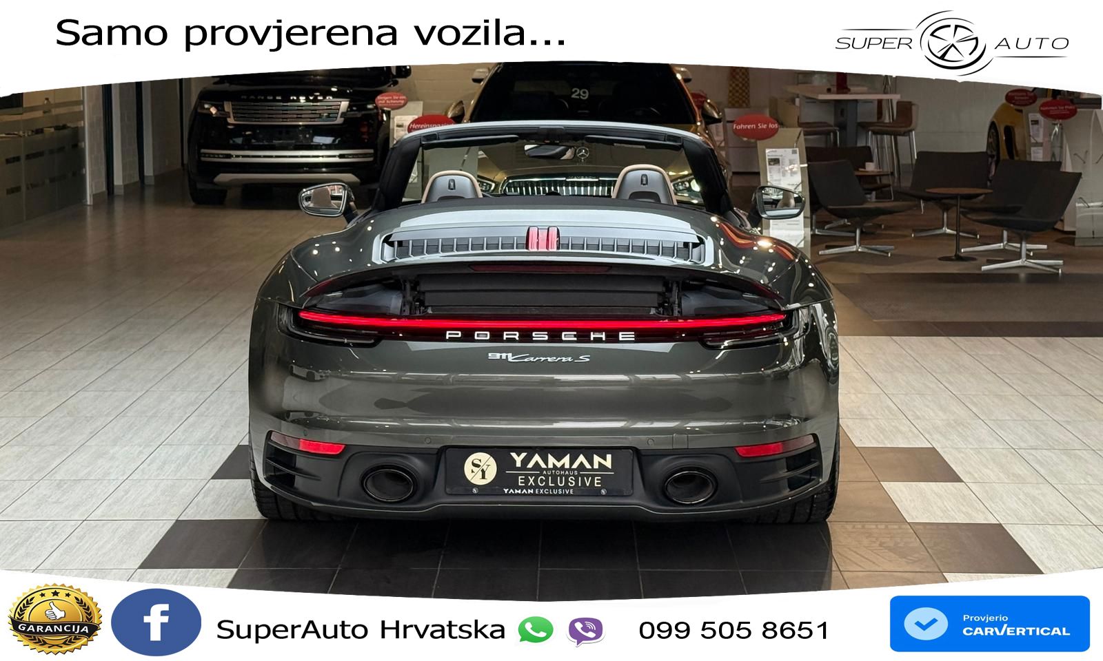 Porsche 911 Carrera 4S 3.0 (450 KS) PDK MATRIX+GR SJED+KAM