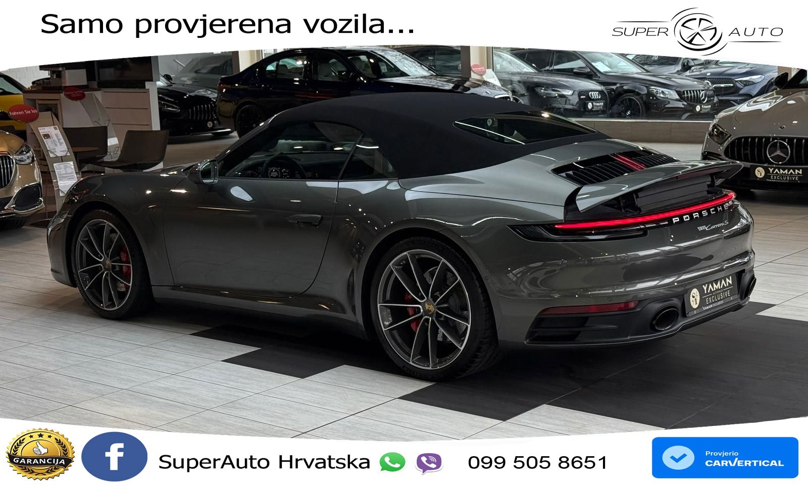 Porsche 911 Carrera 4S 3.0 (450 KS) PDK MATRIX+GR SJED+KAM