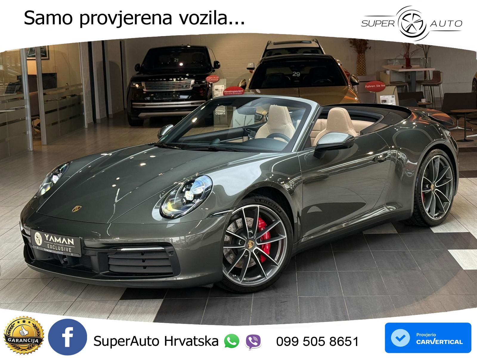 Porsche 911 Carrera 4S 3.0 (450 KS) PDK MATRIX+GR SJED+KAM