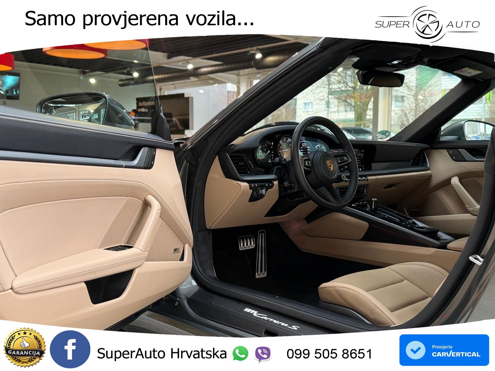 Porsche 911 Carrera 4S 3.0 (450 KS) PDK MATRIX+GR SJED+KAM