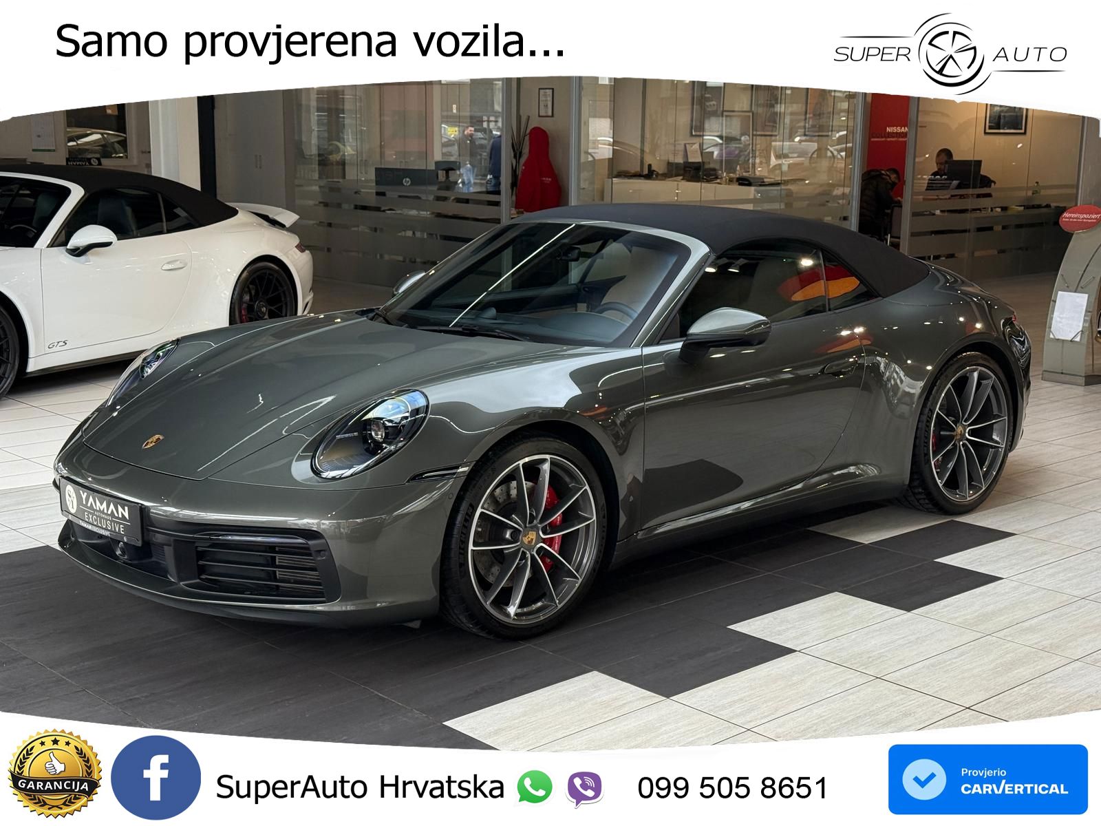 Porsche 911 Carrera 4S 3.0 (450 KS) PDK MATRIX+GR SJED+KAM