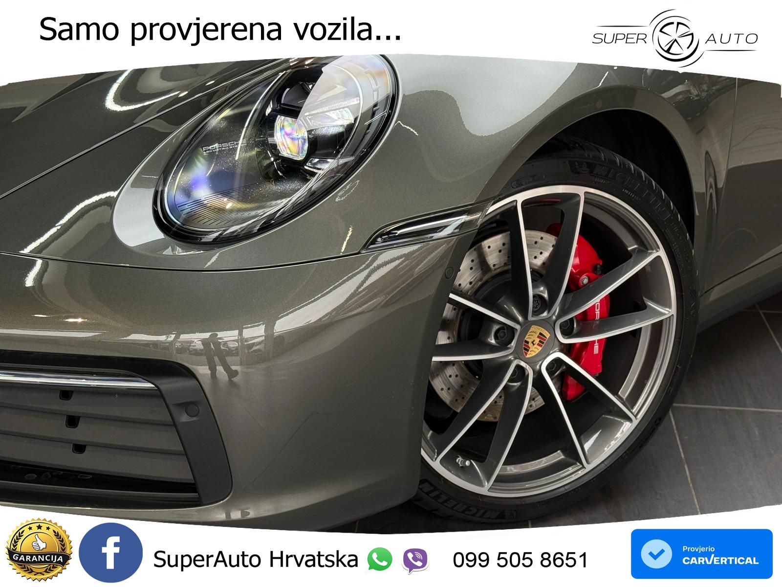 Porsche 911 Carrera 4S 3.0 (450 KS) PDK MATRIX+GR SJED+KAM