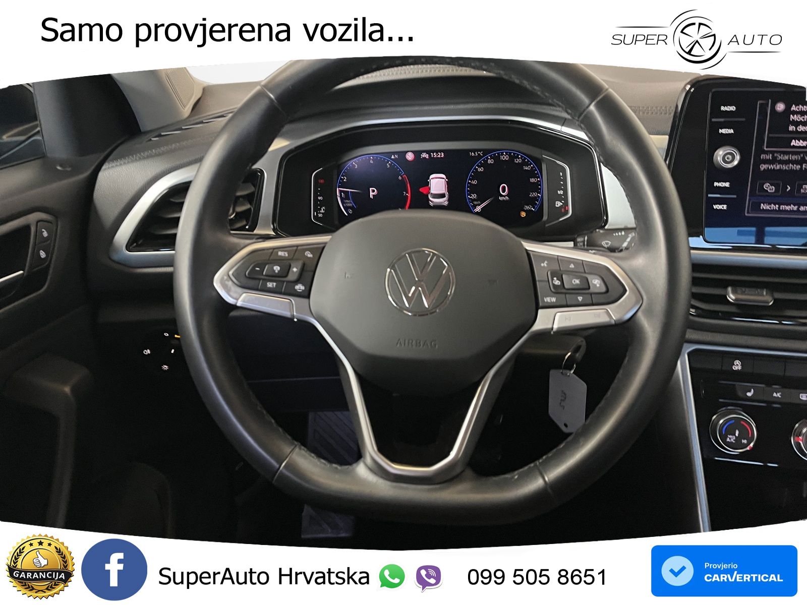 Volkswagen T-Roc 1.5 TSI (150 KS) LED+GR SJED+ACC