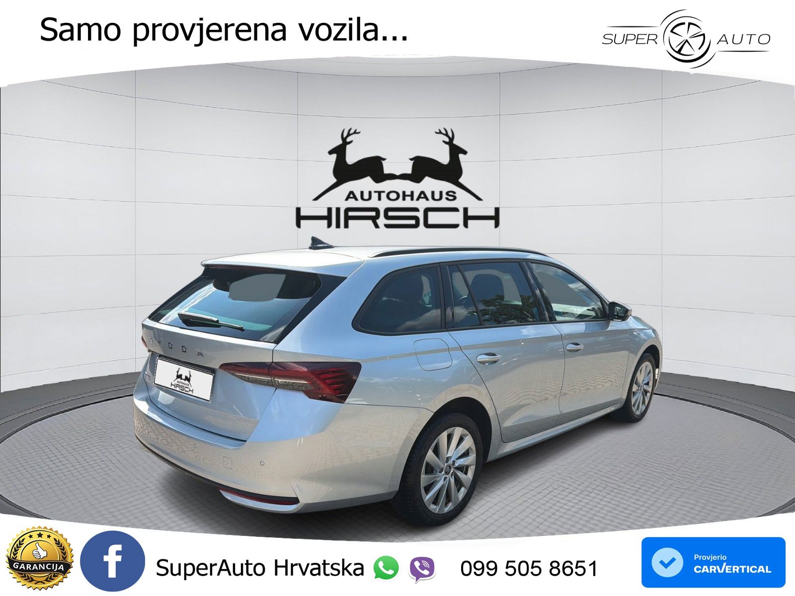 Škoda Octavia Combi 2.0 TDI (150 KS) DSG Selection LED+GR SJED+ACC