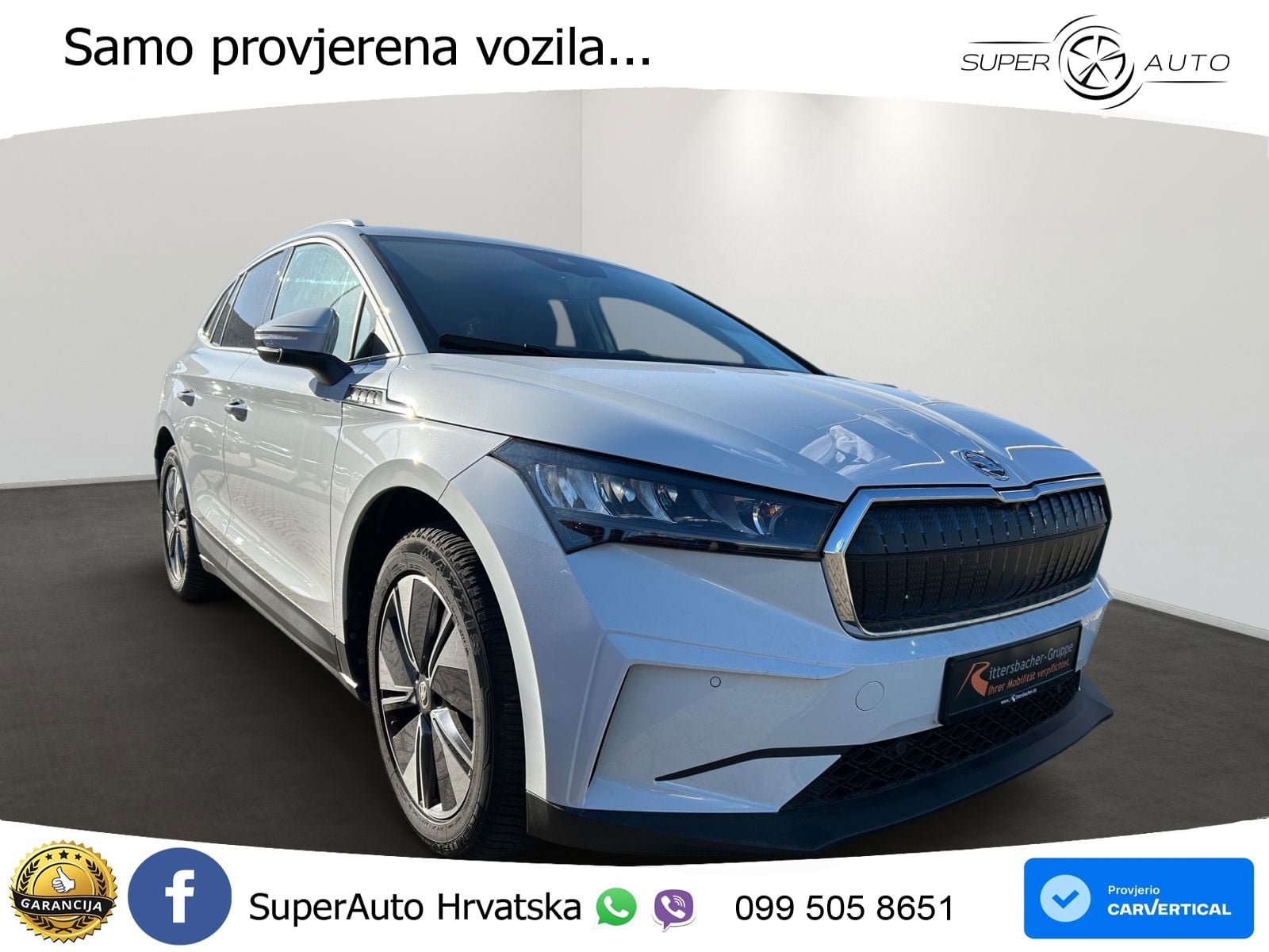 Škoda Enyaq 85x 82 kWh (286 KS) AWD LED+GR SJED+ACC