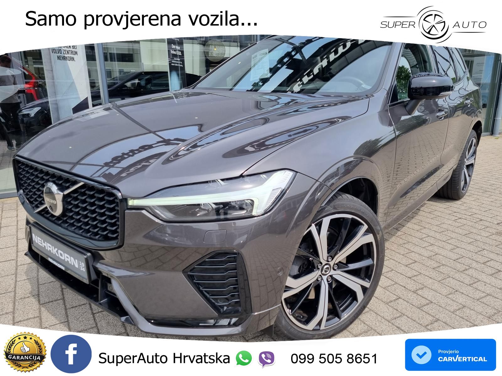 Volvo XC60 B5 Diesel AWD Geartronic ACC+HEAD+4xGR SJED+360+PANO
