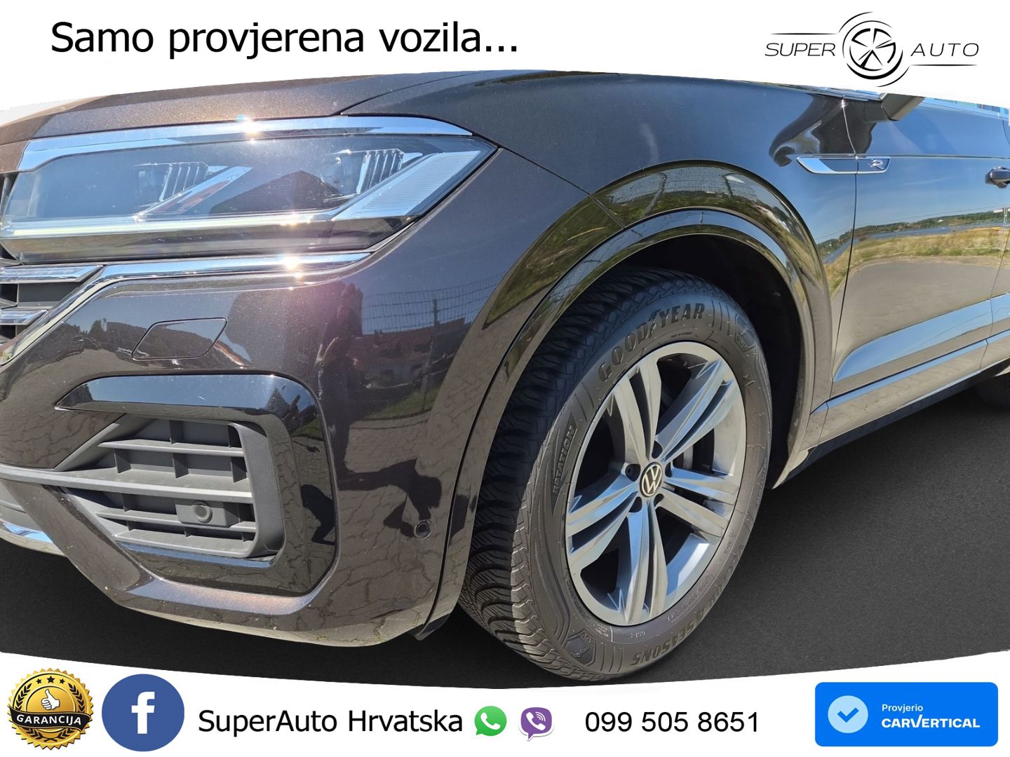 Volkswagen Touareg 3.0 V6 TDI (231 KS) 4MOTION Tiptronic R-Line ZRAČNI+ACC+GR SJED+KAM+PANO
