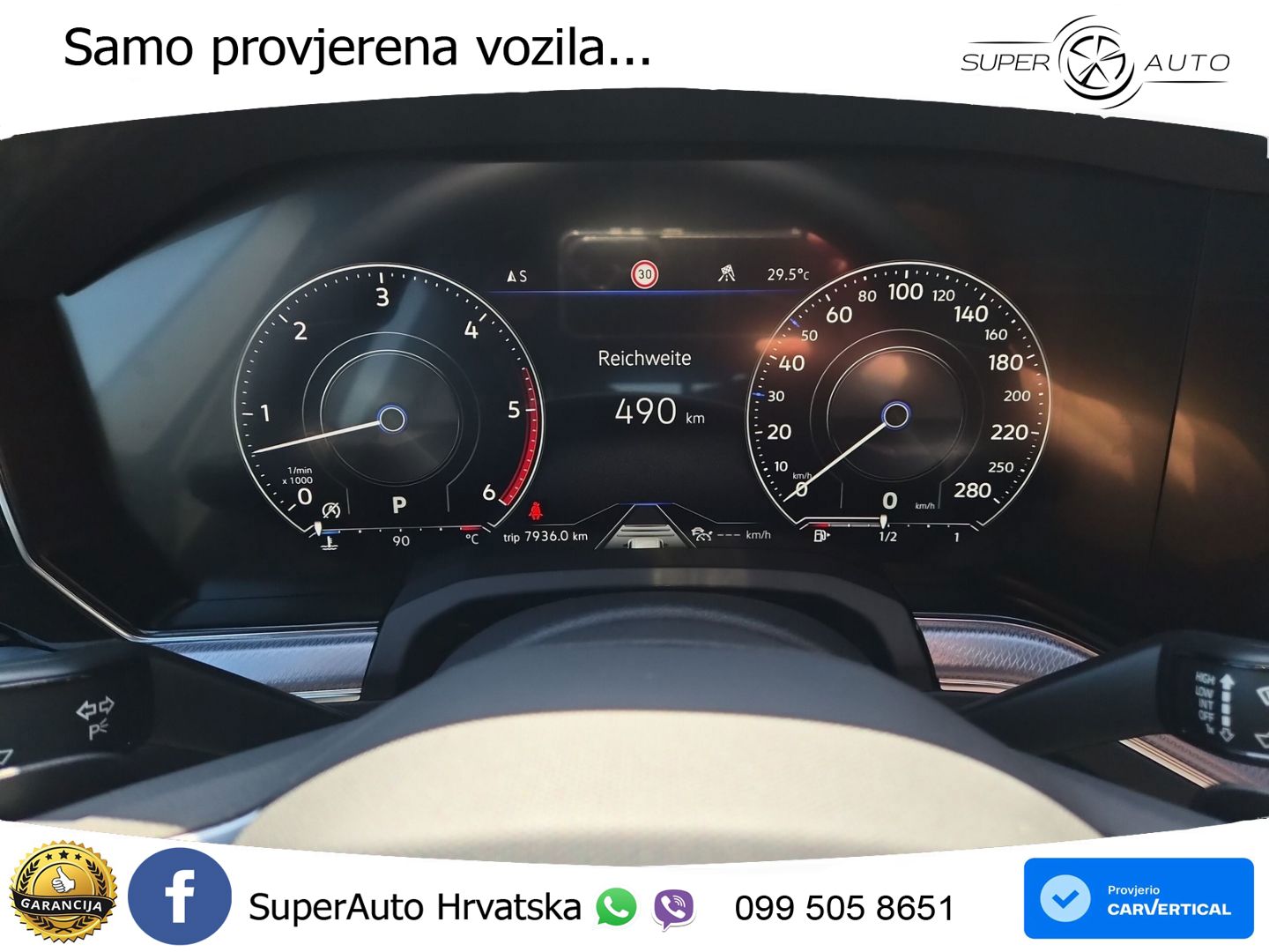 Volkswagen Touareg 3.0 V6 TDI (231 KS) 4MOTION Tiptronic R-Line ZRAČNI+ACC+GR SJED+KAM+PANO