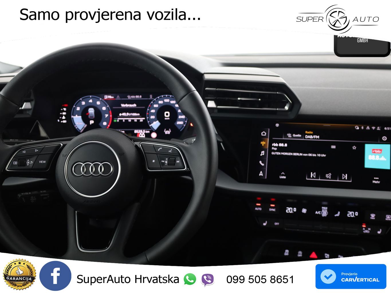 Audi A3 Sportback 30 TFSI (116 KS) Mild Hybrid S tronic S line LED+GR SJED+ACC