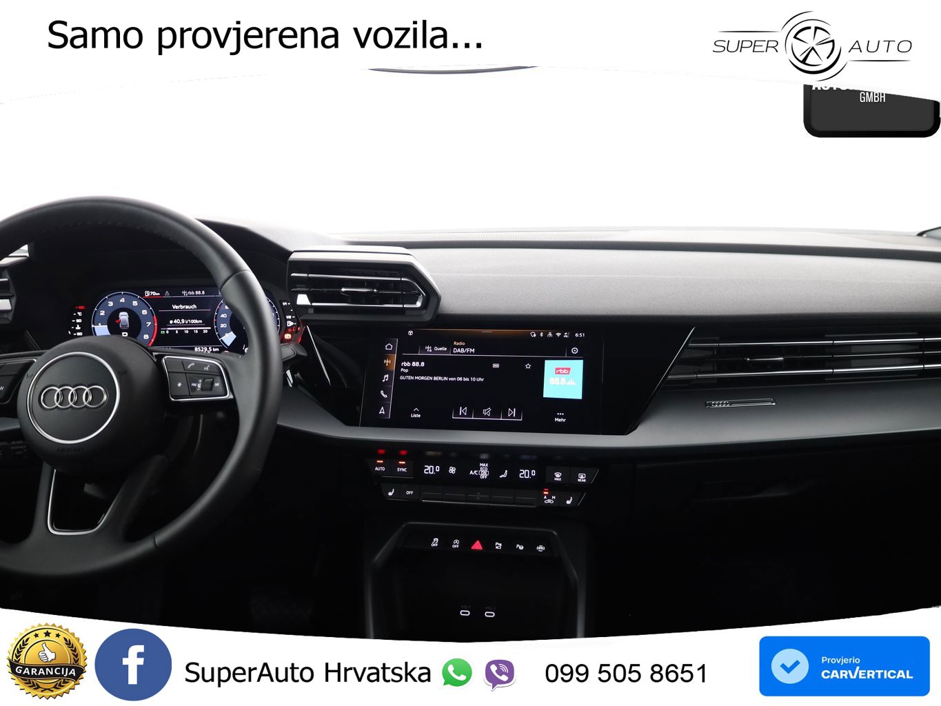 Audi A3 Sportback 30 TFSI (116 KS) Mild Hybrid S tronic S line LED+GR SJED+ACC