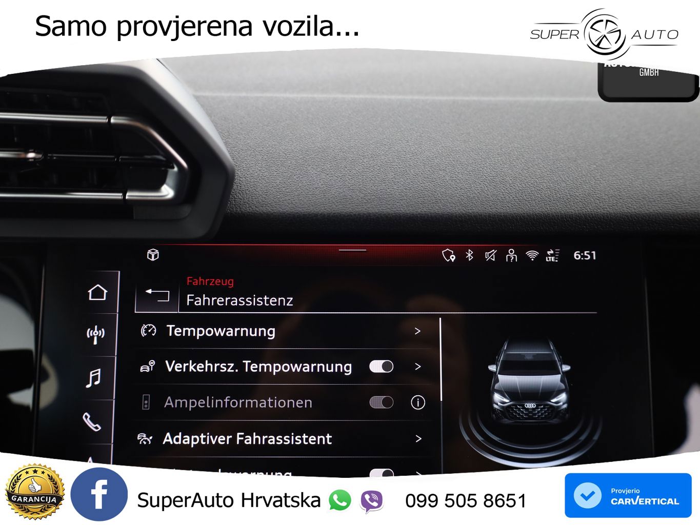 Audi A3 Sportback 30 TFSI (116 KS) Mild Hybrid S tronic S line LED+GR SJED+ACC