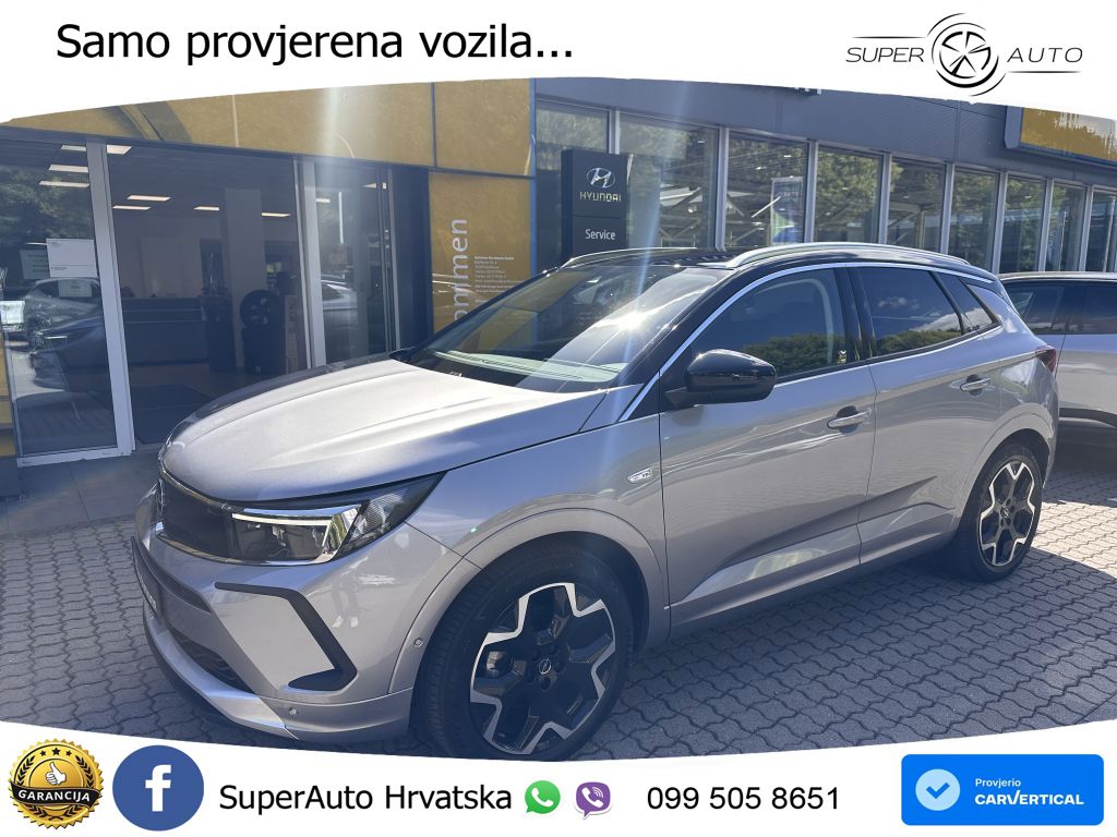 Opel Grandland 1.2i Turbo (130 KS) Automatic Ultimate LED+GR SJED+ACC