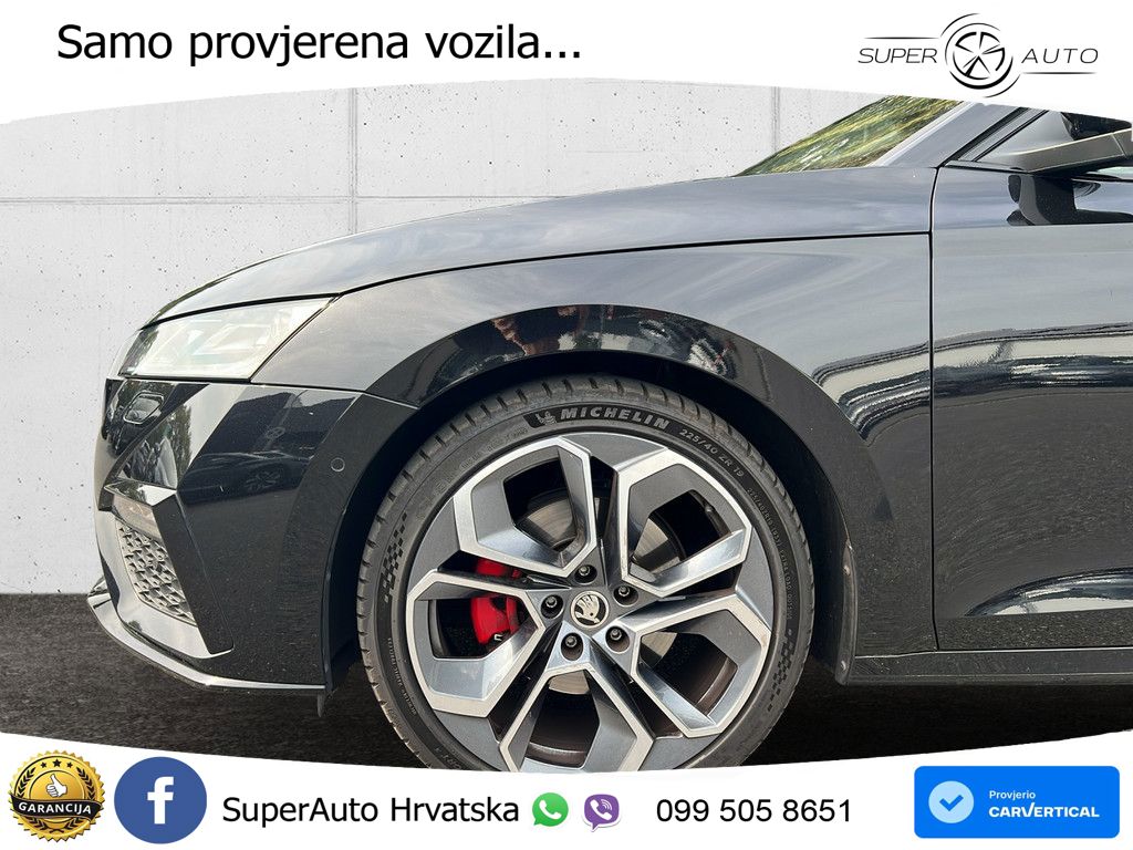 Škoda Octavia Combi RS 2.0 TDI (200 KS) DSG LED+GR SJED+ACC