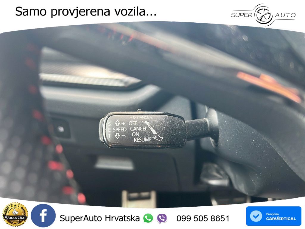 Škoda Octavia Combi RS 2.0 TDI (200 KS) DSG LED+GR SJED+ACC