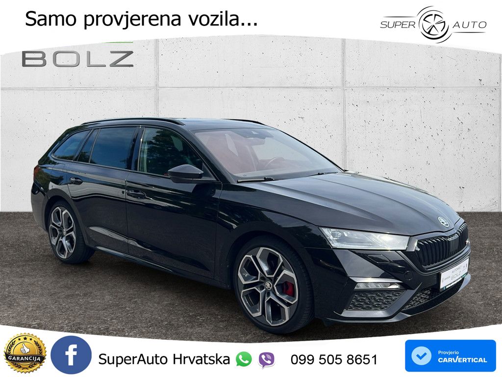 Škoda Octavia Combi RS 2.0 TDI (200 KS) DSG LED+GR SJED+ACC