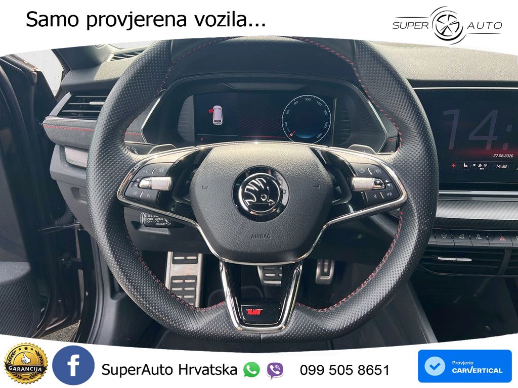 Škoda Octavia Combi RS 2.0 TDI (200 KS) DSG LED+GR SJED+ACC