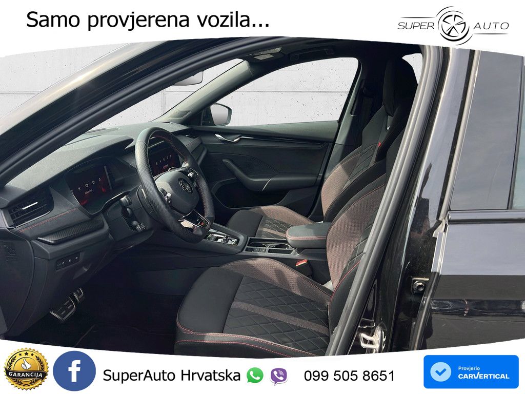 Škoda Octavia Combi RS 2.0 TDI (200 KS) DSG LED+GR SJED+ACC