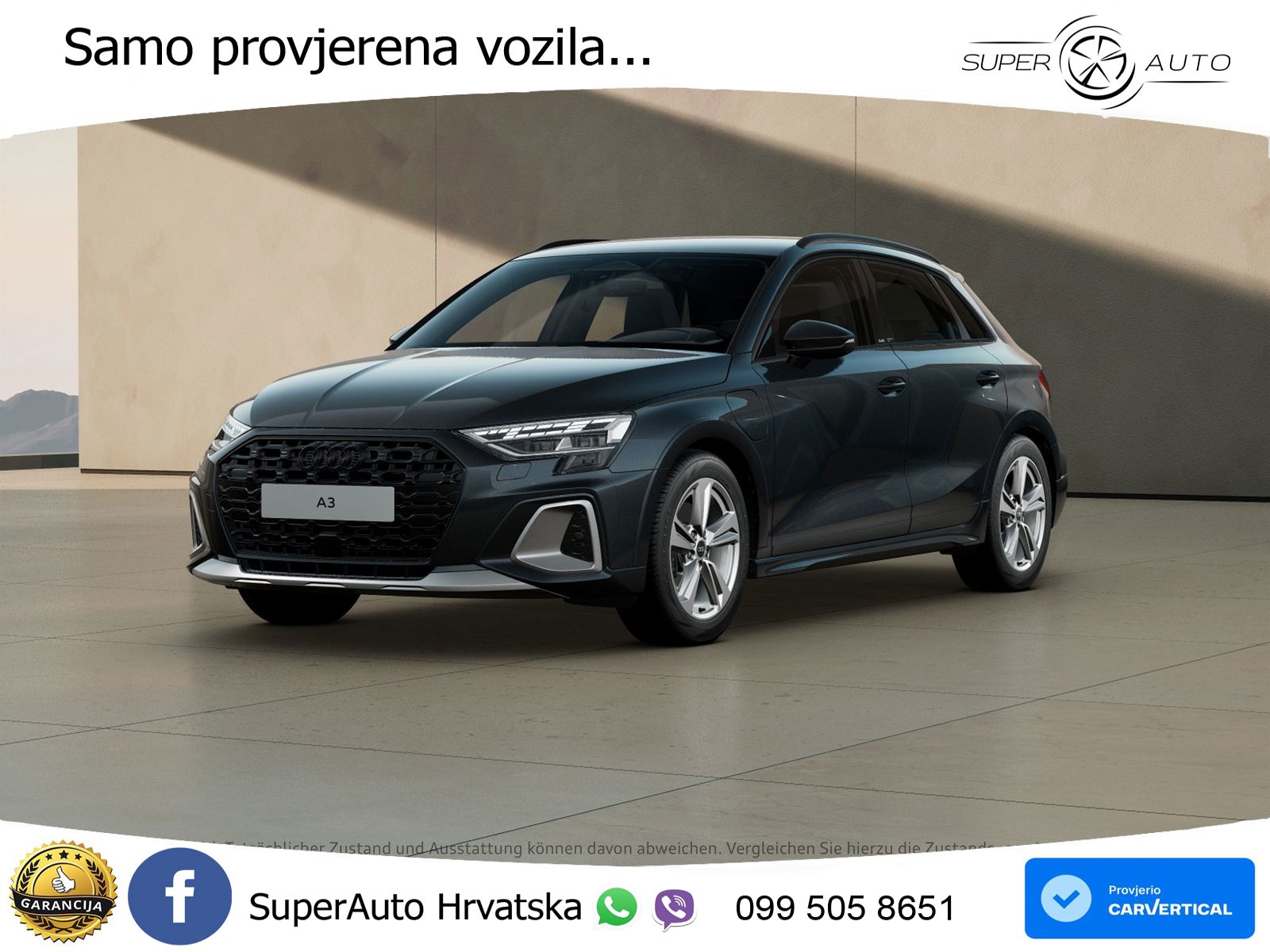 Audi A3 allstreet 40 TFSIe (204 KS) S tronic LED+GR SJED+ACC