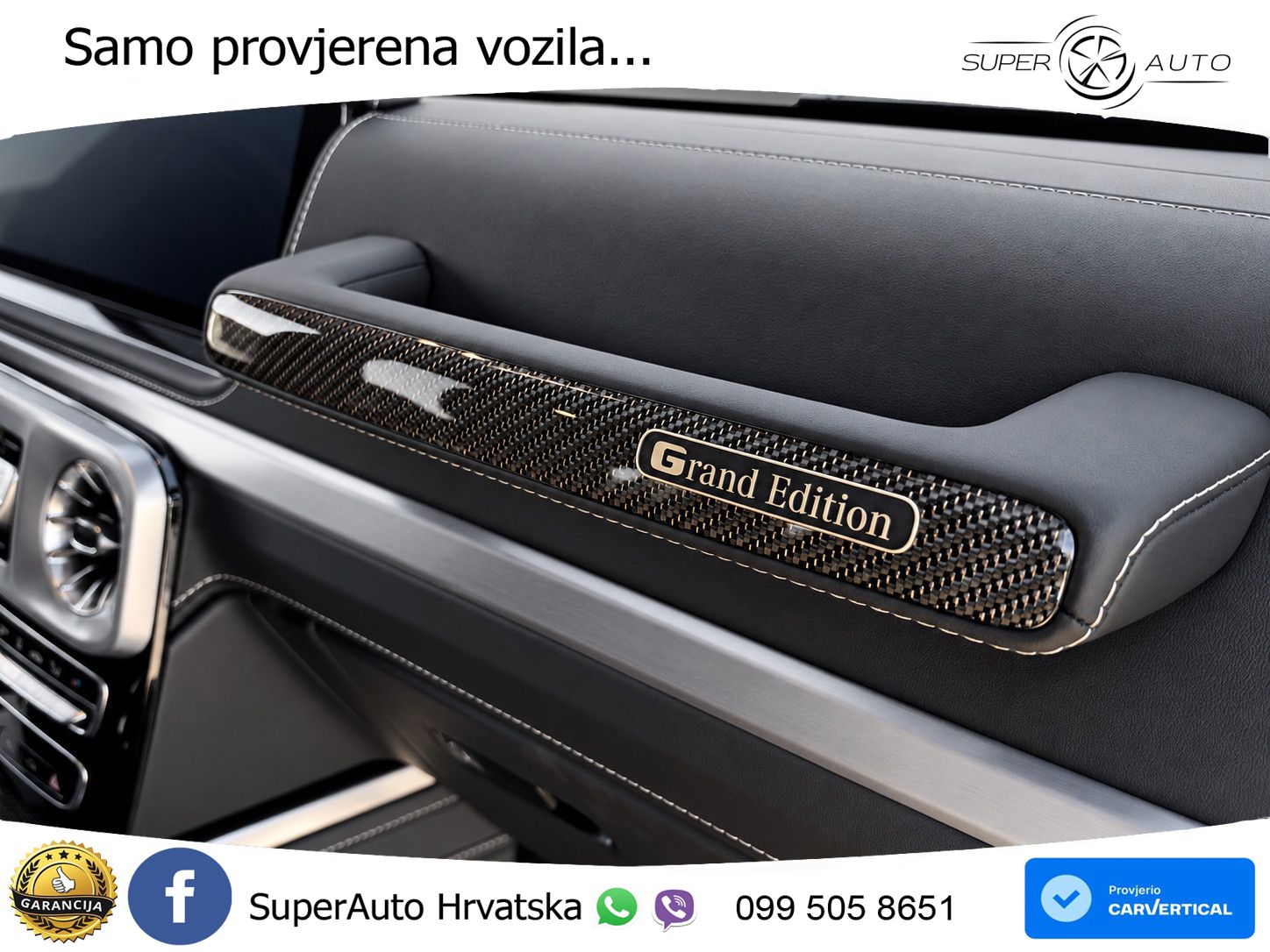 Mercedes AMG G 63 Long V8 (585 KS) 4MATIC 9G-TRONIC AMG SPEEDSHIFT TCT ACC+GR SJED+360+PANO