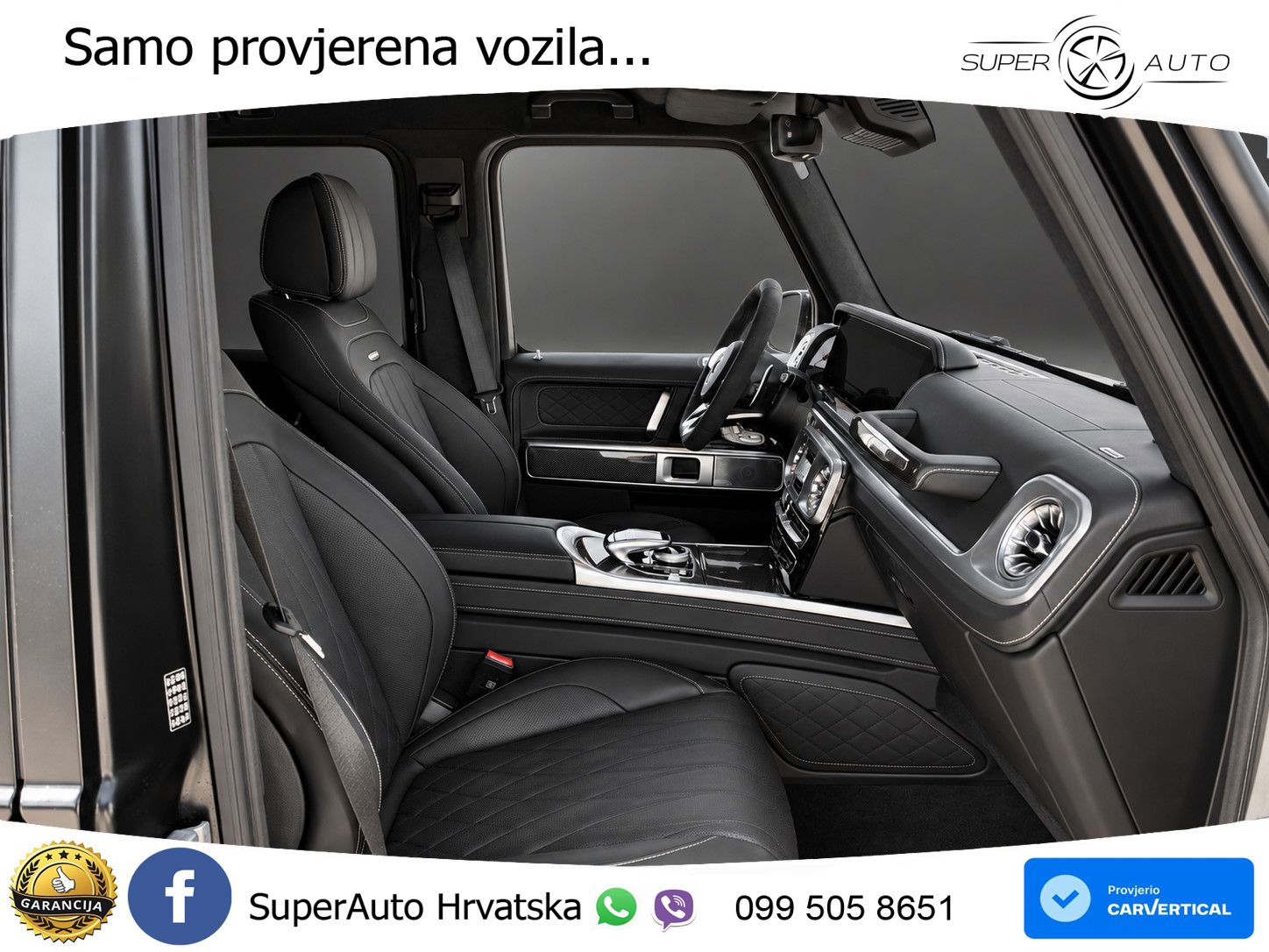 Mercedes AMG G 63 Long V8 (585 KS) 4MATIC 9G-TRONIC AMG SPEEDSHIFT TCT ACC+GR SJED+360+PANO