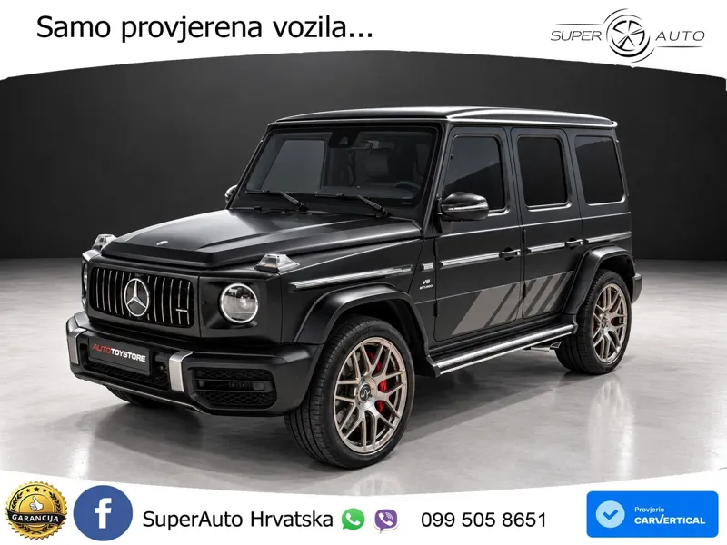 Mercedes AMG G 63 Long V8 (585 KS) 4MATIC 9G-TRONIC AMG SPEEDSHIFT TCT ACC+GR SJED+360+PANO