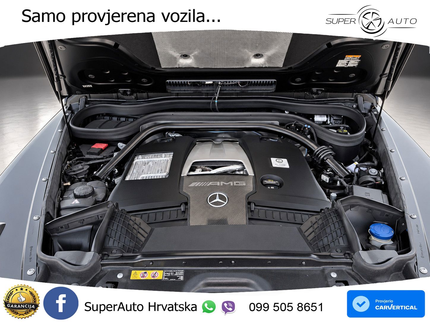 Mercedes AMG G 63 Long V8 (585 KS) 4MATIC 9G-TRONIC AMG SPEEDSHIFT TCT ACC+GR SJED+360+PANO
