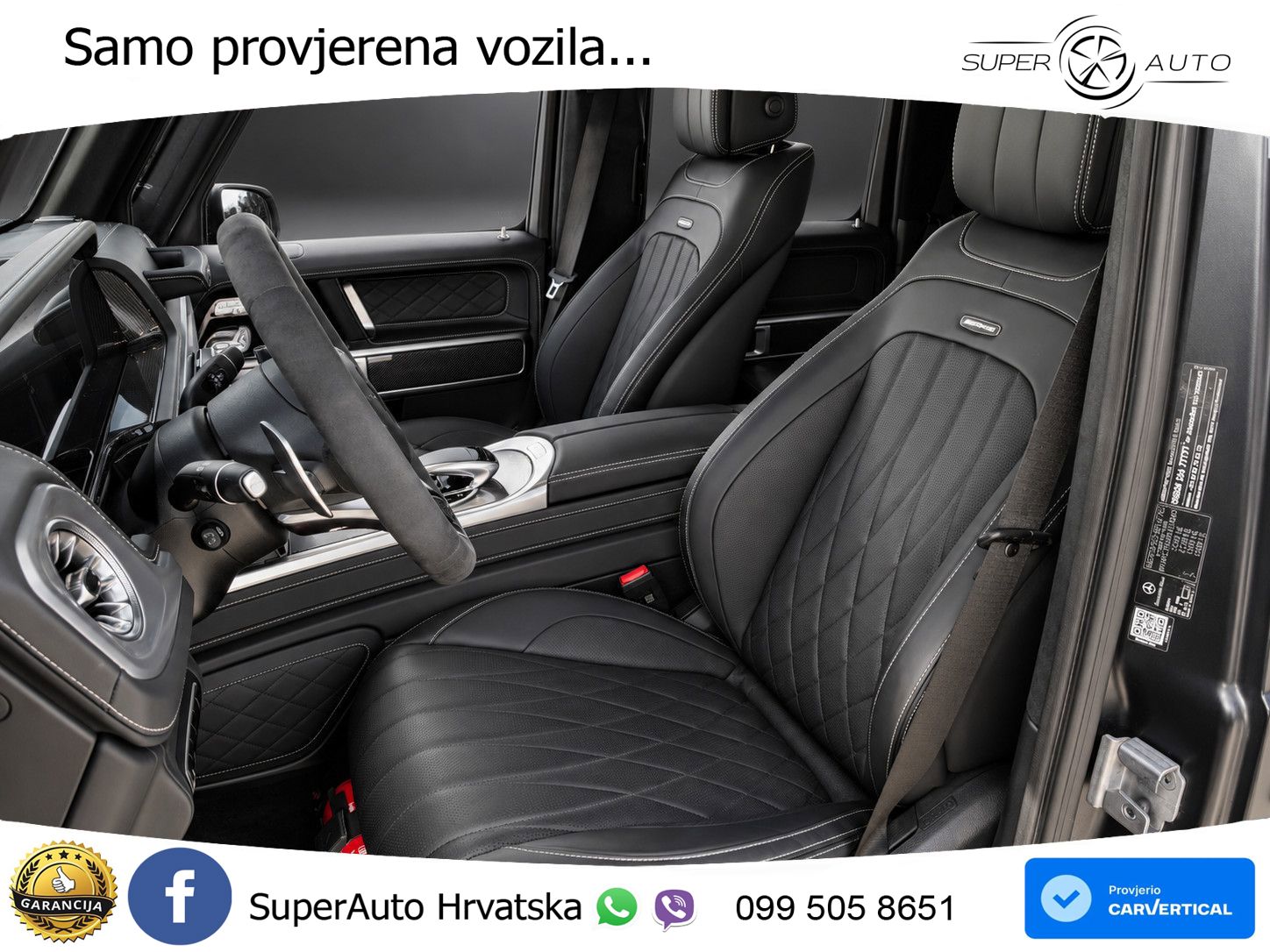 Mercedes AMG G 63 Long V8 (585 KS) 4MATIC 9G-TRONIC AMG SPEEDSHIFT TCT ACC+GR SJED+360+PANO