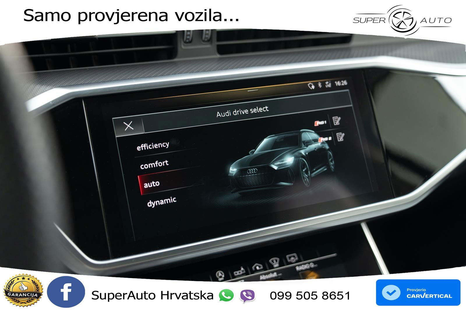 Audi RS6 Avant 4.0 TFSI V8 (600 KS) quattro Tiptronic MATRIX+GR SJED+KAM