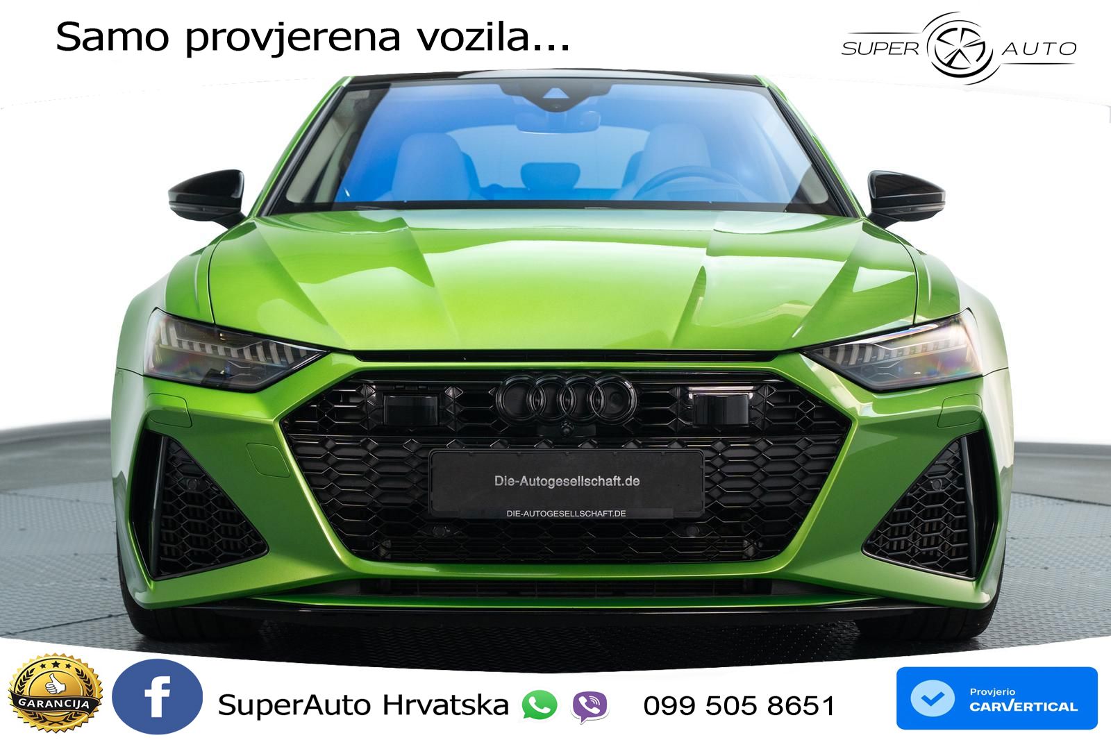 Audi RS6 Avant 4.0 TFSI V8 (600 KS) quattro Tiptronic MATRIX+GR SJED+KAM