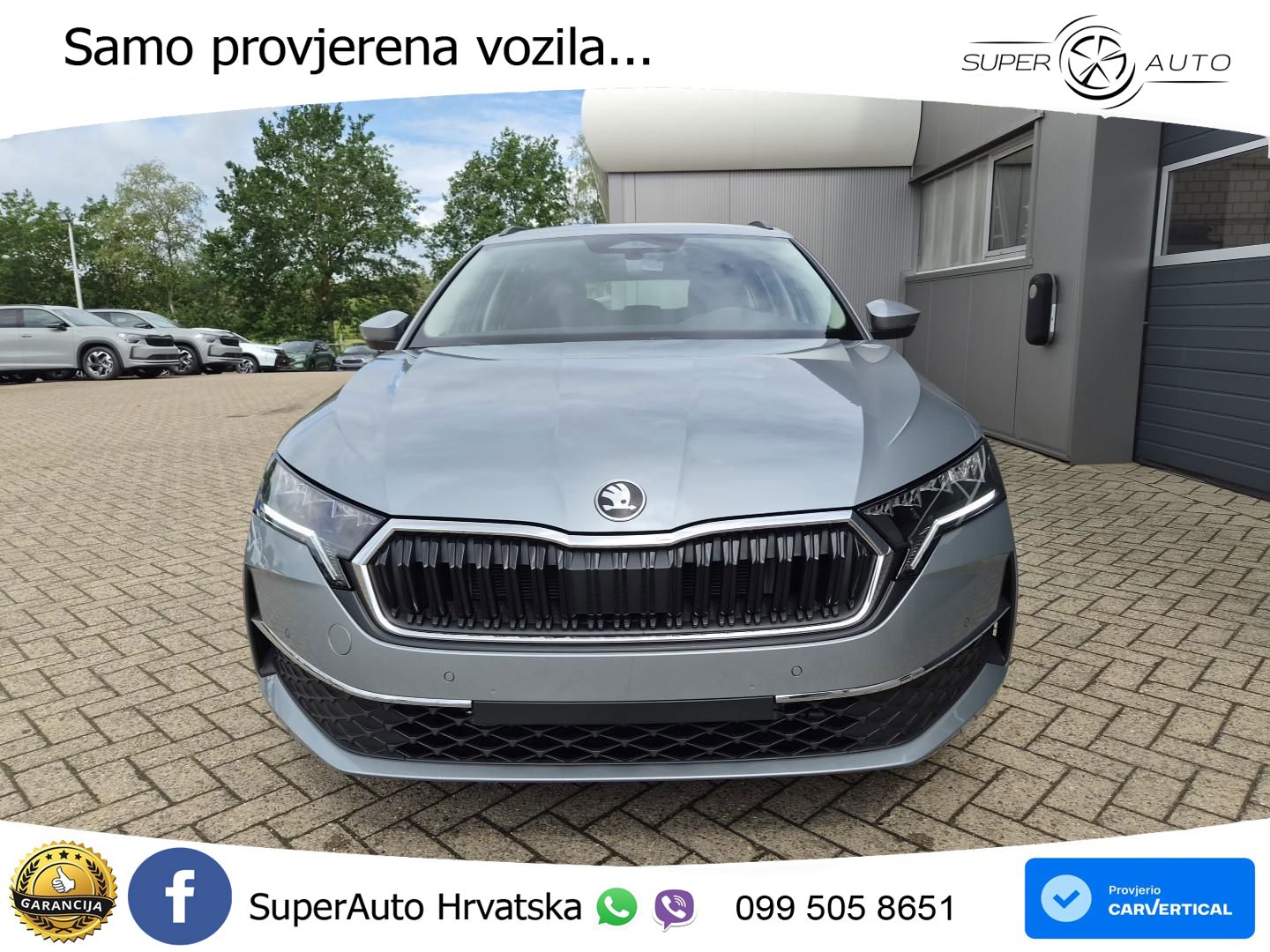Škoda Octavia Combi 1.5 TSI (150 KS) DSG LED+GR SJED+ACC
